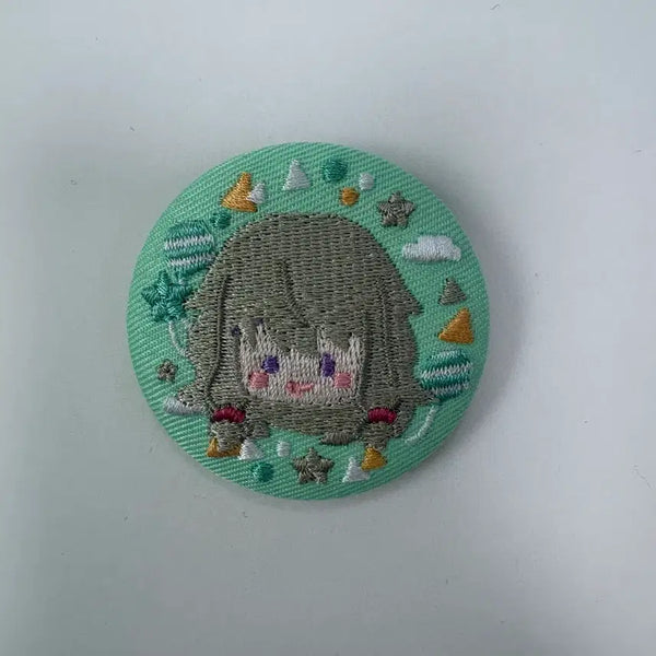 [BUNJANG] Proseka Embroidered Can Badge Nene / 프로세카 자수 캔뱃지 네네