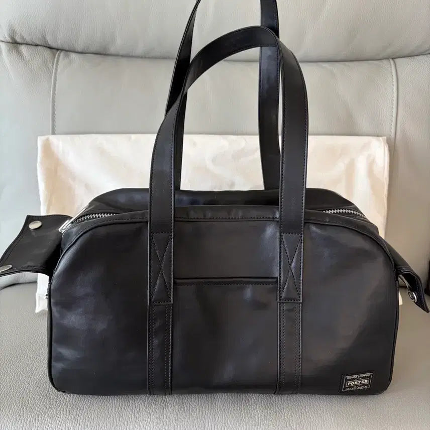 [BUNJANG] Porter Freestyle Boston Bag Black 707-15162 / (OS) 포터 프리스타일 보스턴백 블랙 707-15162