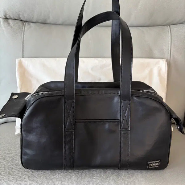 [BUNJANG] Porter Freestyle Boston Bag Black 707-15162 / (OS) 포터 프리스타일 보스턴백 블랙 707-15162