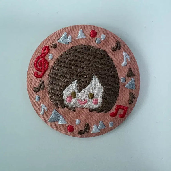 [BUNJANG] Project Sekai Embroidered Can Badge - Meiko / 프로세카 자수 캔뱃지 메이코