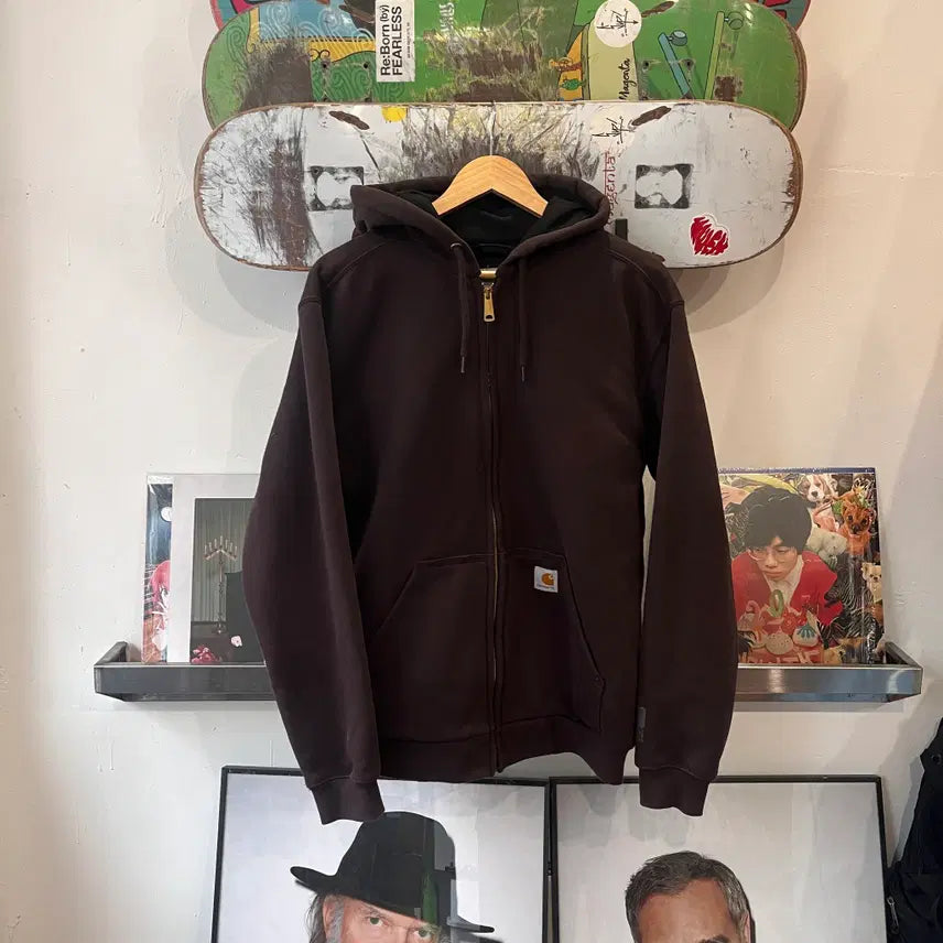 [BUNJANG] Carhartt Hooded Zip-Up Sweatshirt Size S / S 칼하트 후드집업/W3149