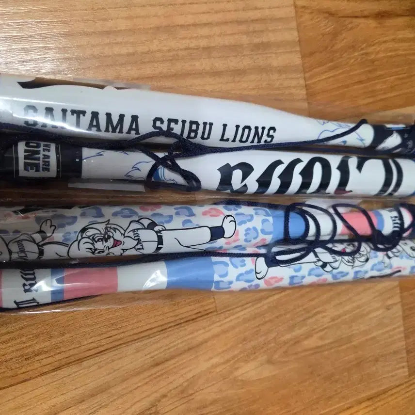 [BUNJANG] Seibu Lions Mini Cheering Rod 2 Types Bundle Set / 세이부 라이온즈 미니응원봉 2종일괄