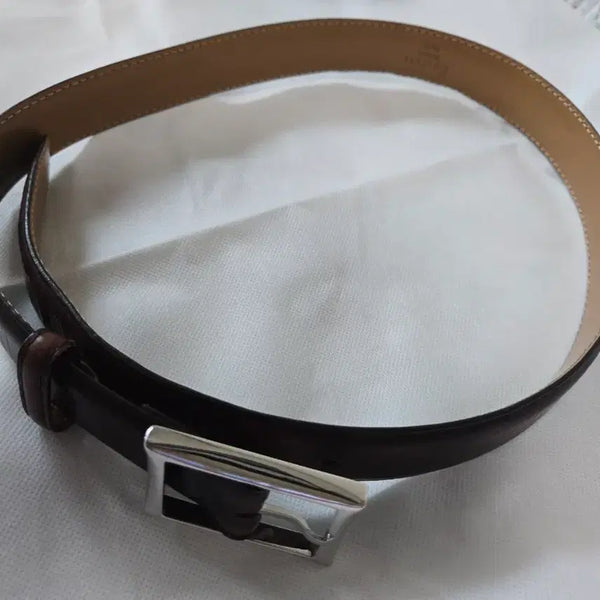 [BUNJANG] Berluti Leather Belt / 벨루티  가죽 벨트 29-32