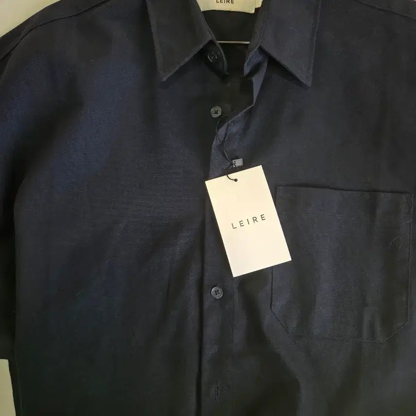 [BUNJANG] LEIRE Navy Shirt / LEIRE 셔츠 네이비