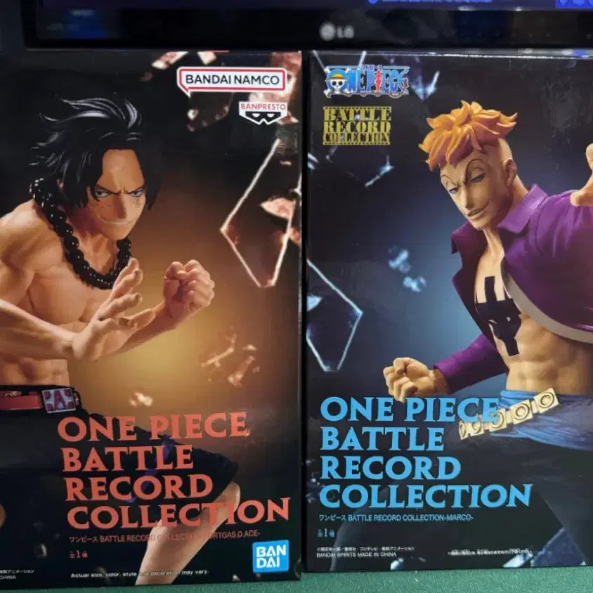 [BUNJANG] One Piece Ace & Marco Battle Record Collection Figures Bundle Set (Sealed) / [미개봉] 원피스 에이스/마르코 배틀 레코드 컬렉션 피규어 일괄