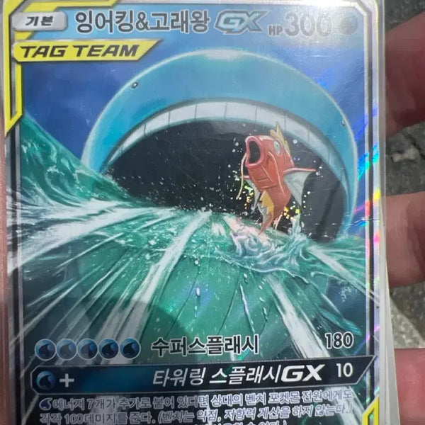 [BUNJANG] Pokemon Card Wailmer & Kyogre Tag Team / 포켓몬카드 고래왕 태그팀