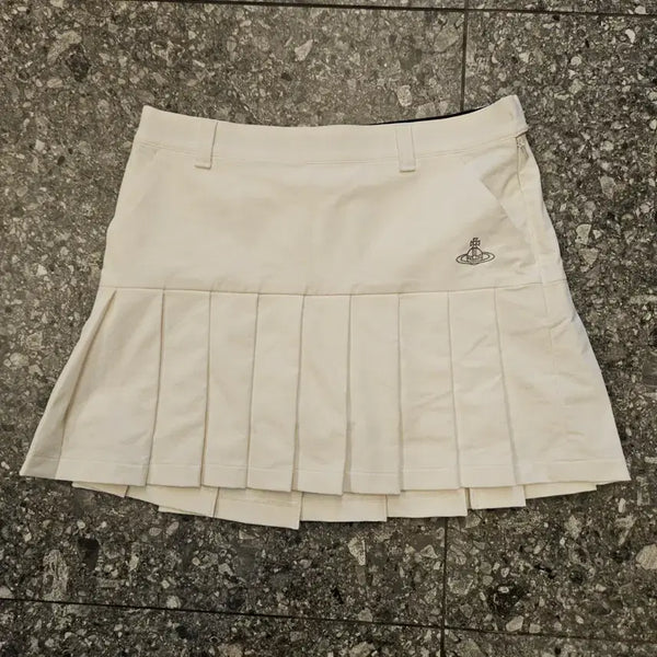 [BUNJANG] Vivienne Westwood Golf Wear Pleated Skirt / 비비안웨스트우드 골프웨어 플리츠 스커트