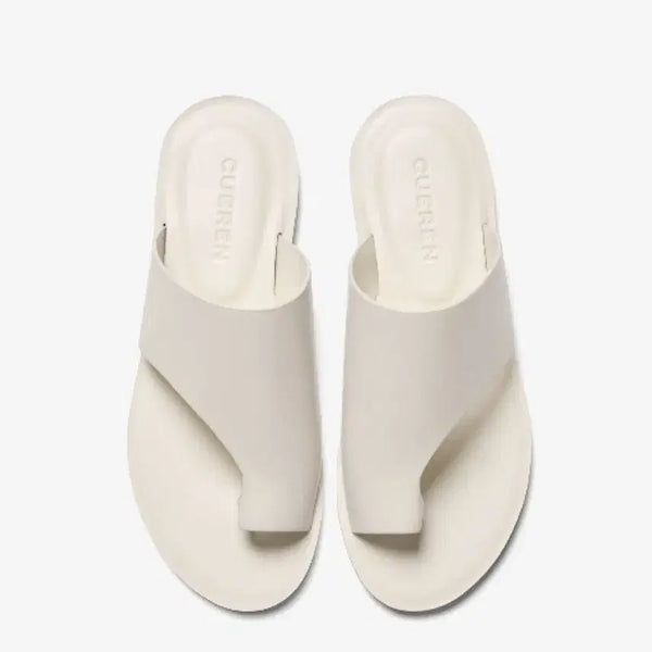 [BUNJANG] CUERNE Venice 13 Sandals Ivory Leather 245 / 쿠에른 베니스 샌달 아이보리 245 (새제품 정품)