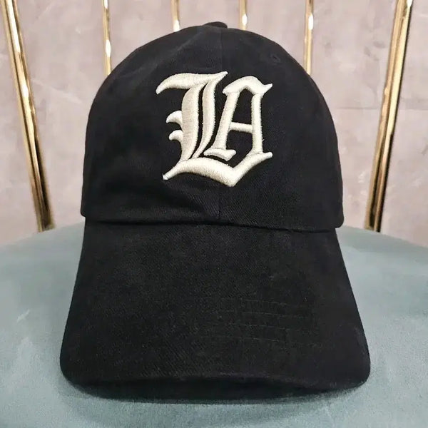 [BUNJANG] Lynn Avenue LA Bold Cotton Ball Cap Hat / 린에비뉴 뉴 LA 볼드 코튼 볼캡 모자