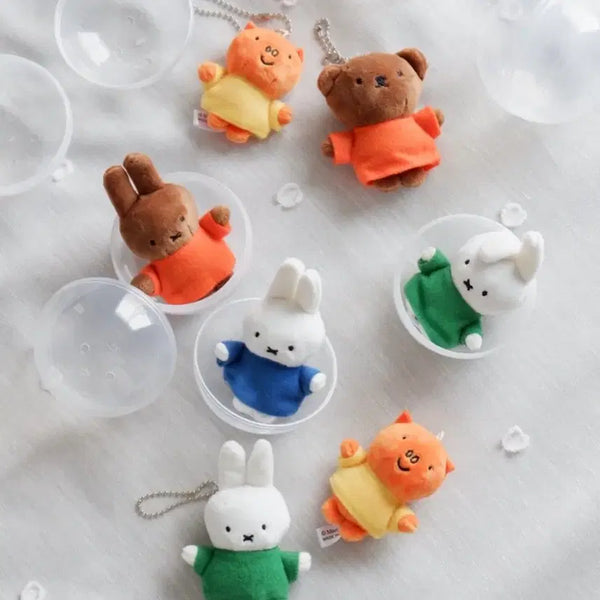[BUNJANG] Miffy Plush Toy Gacha 5 Types Sealed / 미피 봉제 인형 가챠 5종 미개봉