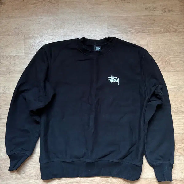 [BUNJANG] Stussy Basic Sweatshirt Black / 스투시 베이직 맨투맨 S