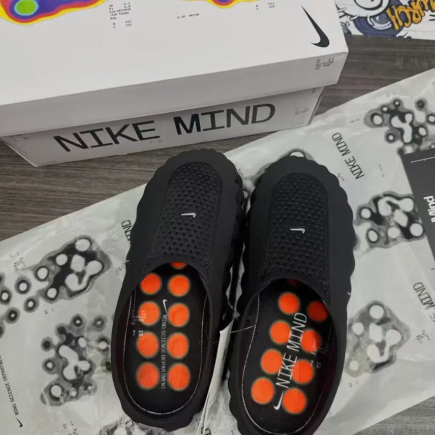 [BUNJANG] Nike Mind 001 Black Chrome Sneakers 270mm / 나이키 마인드 001 블랙 크롬 270mm