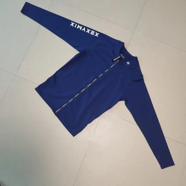 [BUNJANG] Xexymix Zip-up Rashguard Navy L / 젝시믹스 집업 래쉬가드 L