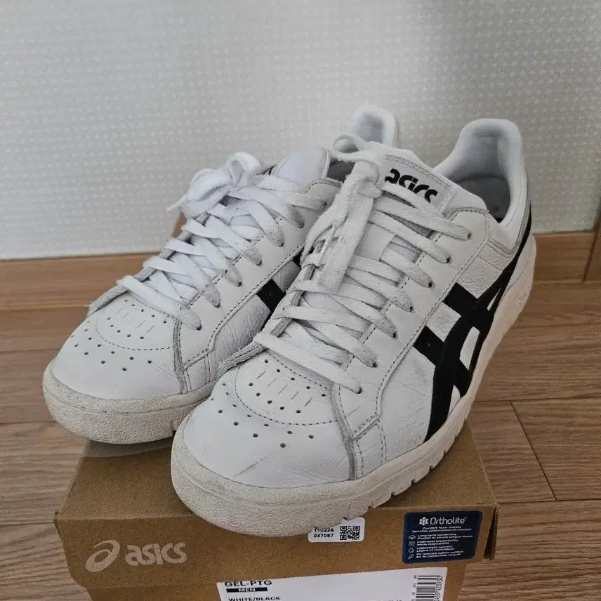 [BUNJANG] ASICS Gel PTG White Black 265 / [265] 아식스 젤 PTG 화이트 블랙