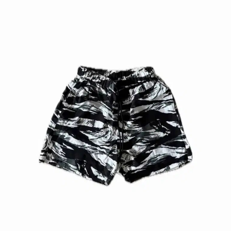 [BUNJANG] TAKAHIROMIYASHITATheSoloist. 25SS Tiger Camo Rayon Swim Shorts / 솔로이스트 25ss 타이거 카모 레이온 스윔 쇼츠