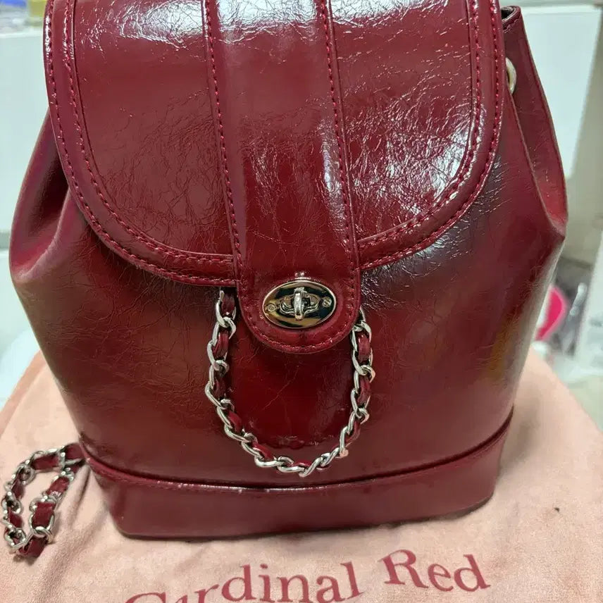 [BUNJANG] Cardinal Red How Are You Bag Burgundy / 카디널레드 하우아백 버건디