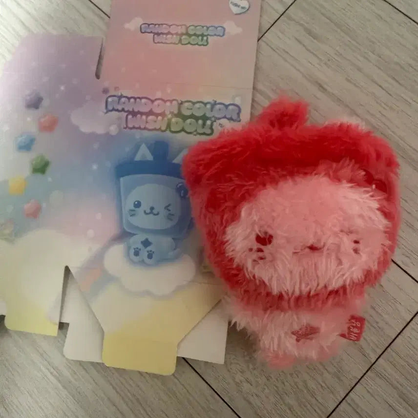 [BUNJANG] Color Wishdoll Bubble Cat Red / 컬러 위시돌 버블냥 레드