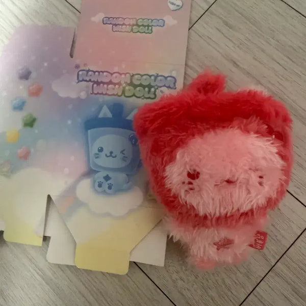 [BUNJANG] Color Wishdoll Bubble Cat Red / 컬러 위시돌 버블냥 레드