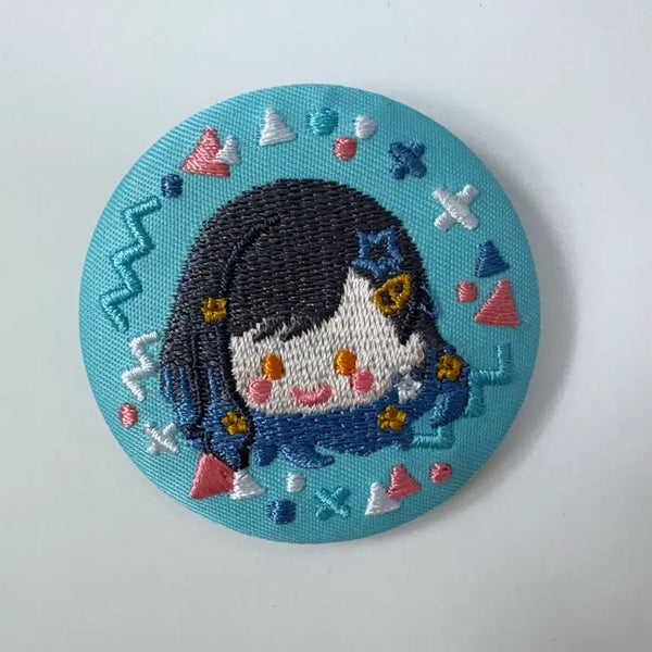 [BUNJANG] Project SEKAI Embroidered Can Badge / 프로세카 자수 캔뱃지 안