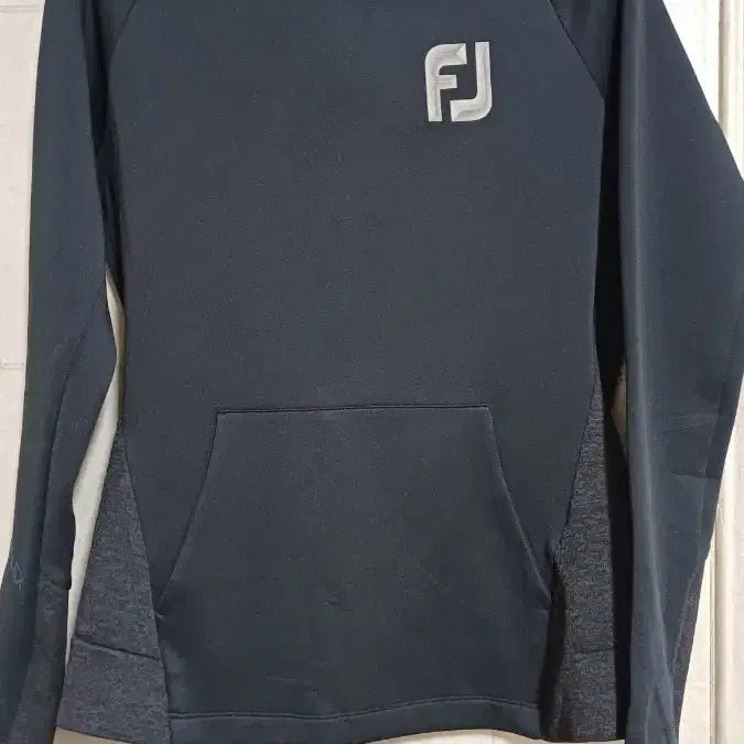 [BUNJANG] Footjoy Golf Hoodie Black / FJ 골프 후드티 블랙