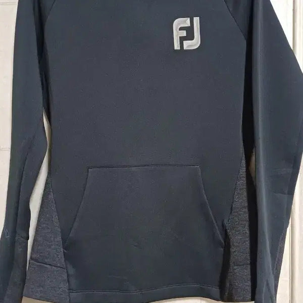 [BUNJANG] Footjoy Golf Hoodie Black / FJ 골프 후드티 블랙