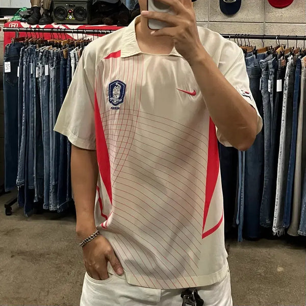 [BUNJANG] Nike 2002 Korea National Team Away Jersey (Size 105) / 나이키 2002 한국 국대 유니폼 (105)