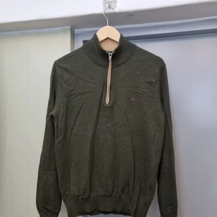 [BUNJANG] Henry Cotton's Knit Half-Zip Sweater Size 100 / 헨리코튼 니트 반집업 100