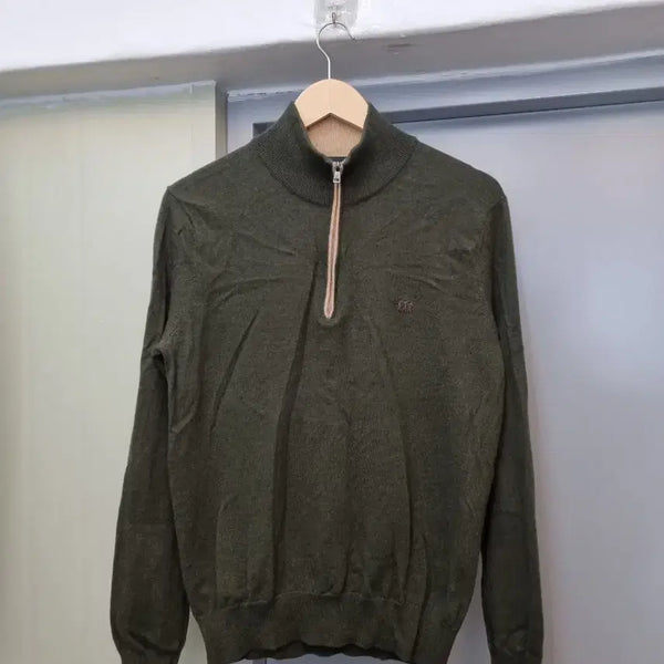 [BUNJANG] Henry Cotton's Knit Half-Zip Sweater Size 100 / 헨리코튼 니트 반집업 100