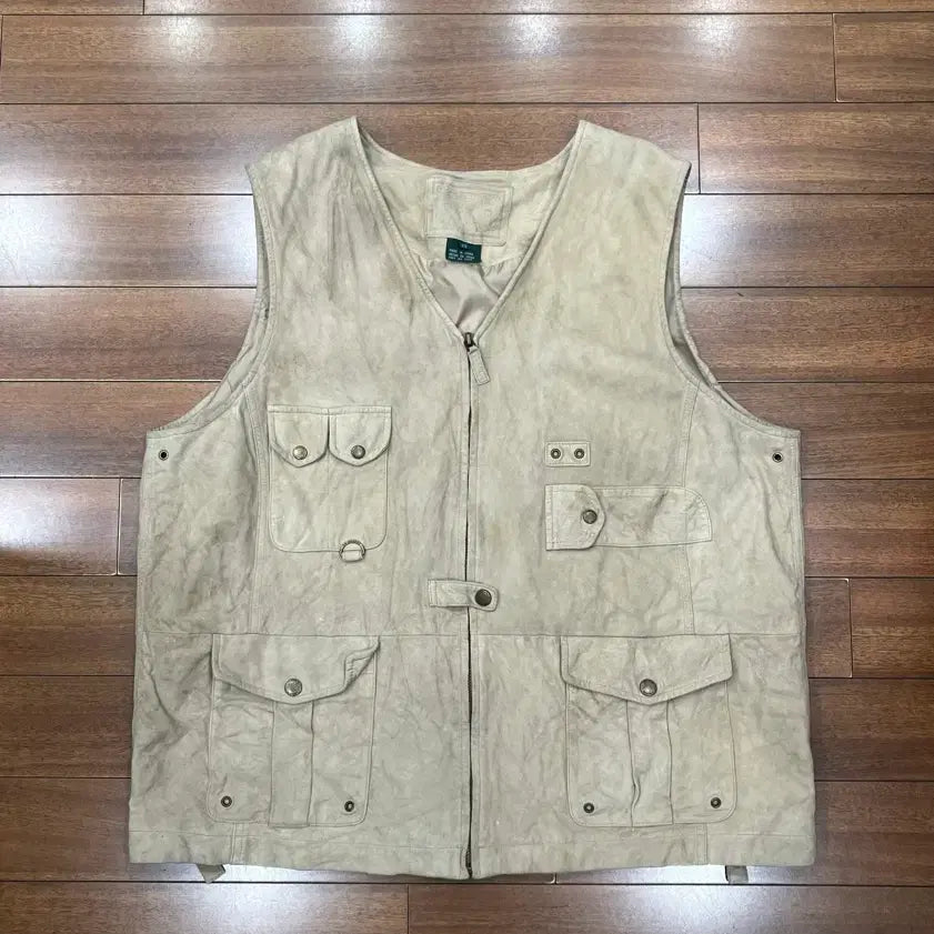 [BUNJANG] Polo Ralph Lauren Suede Vest / 폴로랄프로렌 스웨이드 베스트 조끼