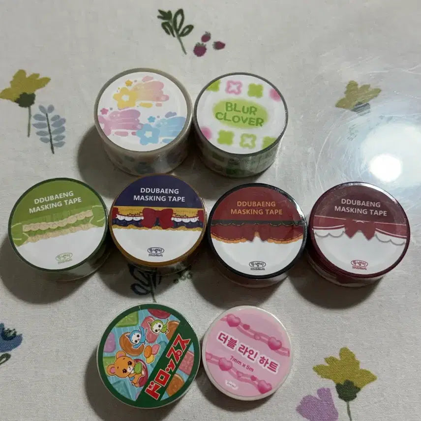 [BUNJANG] Masking Tape Bundle Set / 다꾸용품 마스킹 테이프 새상품 일괄 판매