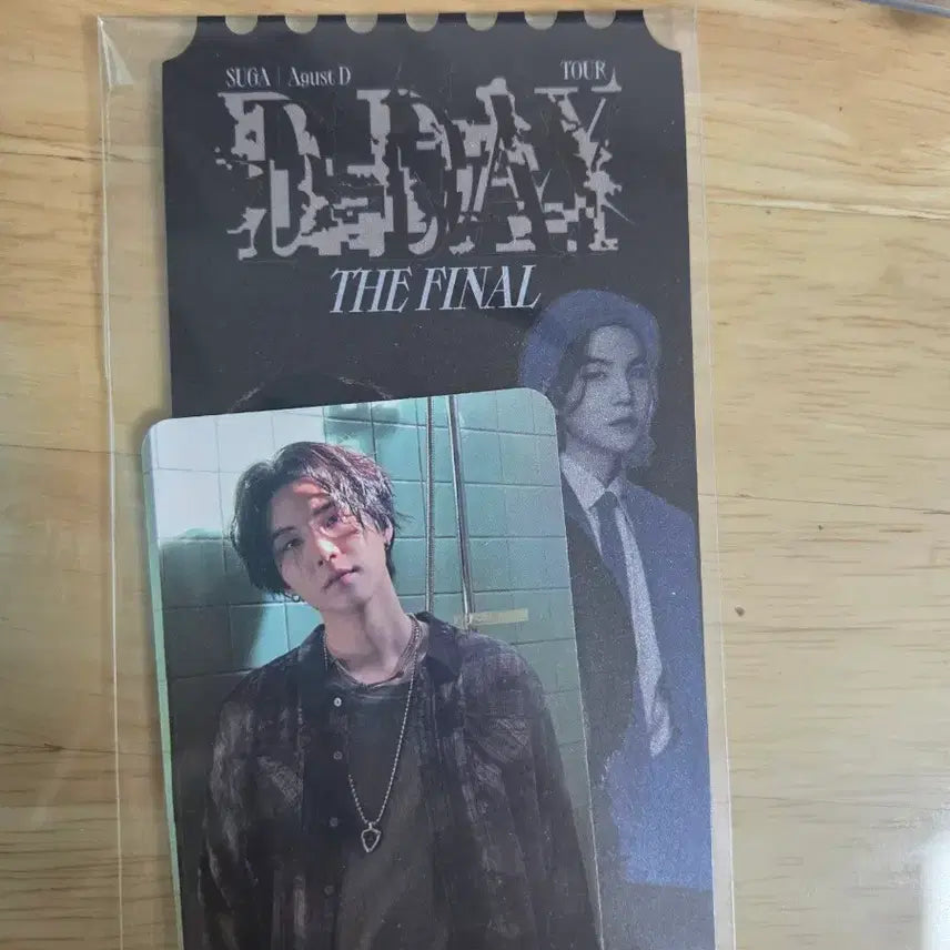 [BUNJANG] Agust D 'D-DAY THE FINAL' Concert POB Photocard & Special Ticket Set / 슈가 디데이 디파콘 포카 특전 판매해요!