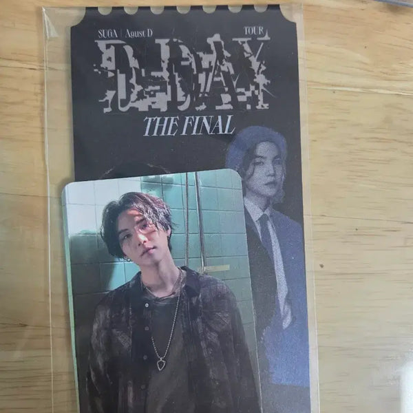 [BUNJANG] Agust D 'D-DAY THE FINAL' Concert POB Photocard & Special Ticket Set / 슈가 디데이 디파콘 포카 특전 판매해요!