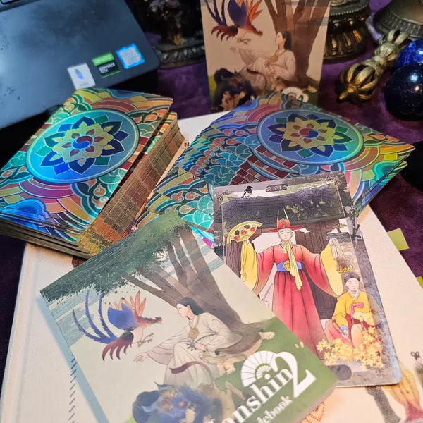 [BUNJANG] Man Shin 2 Tarot Deck and Guidebook Set / 만신2 타로카드 참고서 포함 세트 판매