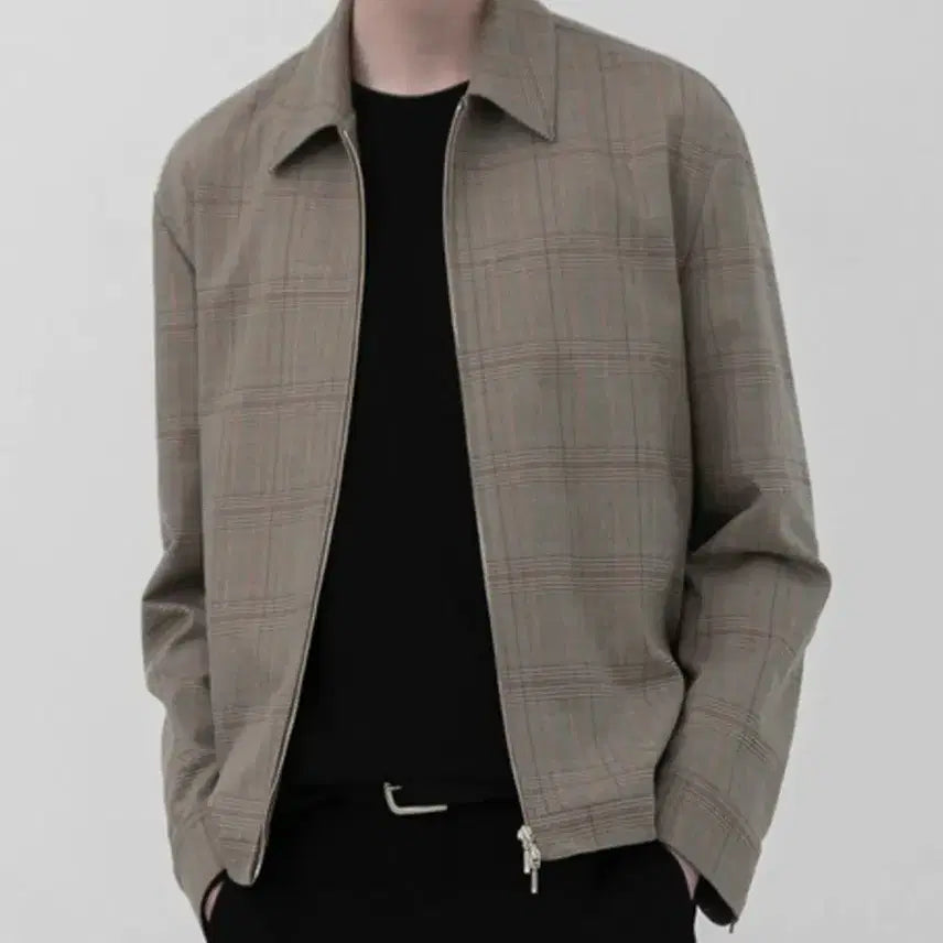 [BUNJANG] Drawfit Creed Semi-Oversized Check Jacket / 드로우핏 체크 크리드 세미오버 자켓