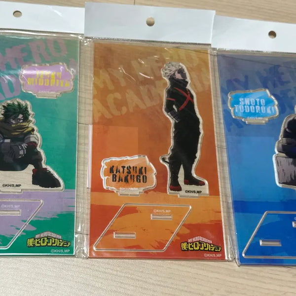 [BUNJANG] My Hero Academia Midoriya, Bakugo, Todoroki Acrylic Stand Bundle Set / (급처)히로아카 미도리야, 바쿠고, 토도로키 아크릴 스탠드 일괄