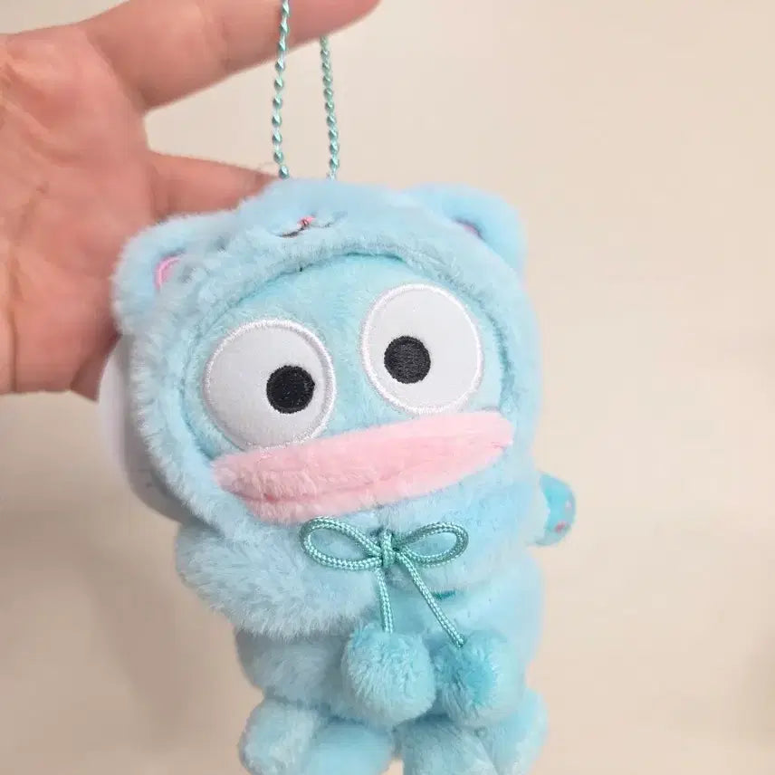 [BUNJANG] Sanrio Hangyodon Cat Costume Keyring - New / (새상품) 산리오 한교동 고양이 코스튬 키링