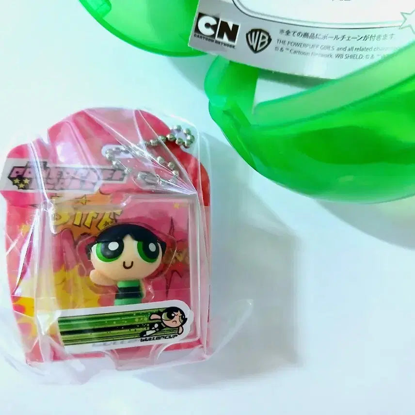 [BUNJANG] The Powerpuff Girls Buttercup Blister Keyring / 파워퍼프걸 블리스터 키링 버터컵 (The Powerpuff Girls)