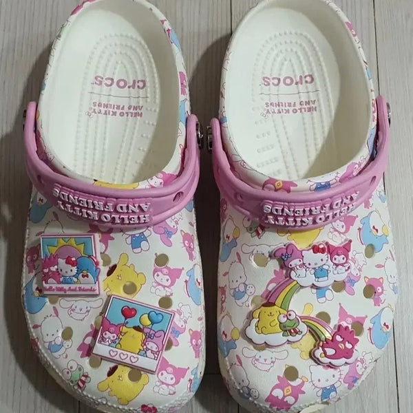[BUNJANG] Crocs Hello Kitty Friends Classic Clog / 크록스 헬로키티 프렌즈 클래식 240 신상