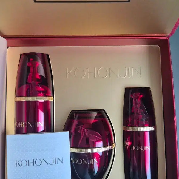 [BUNJANG] Gohanjin 3-Step Skincare Set (Ampoule, Cream, Mist) / 고혼진 3종스킨 크림 앰플 세트