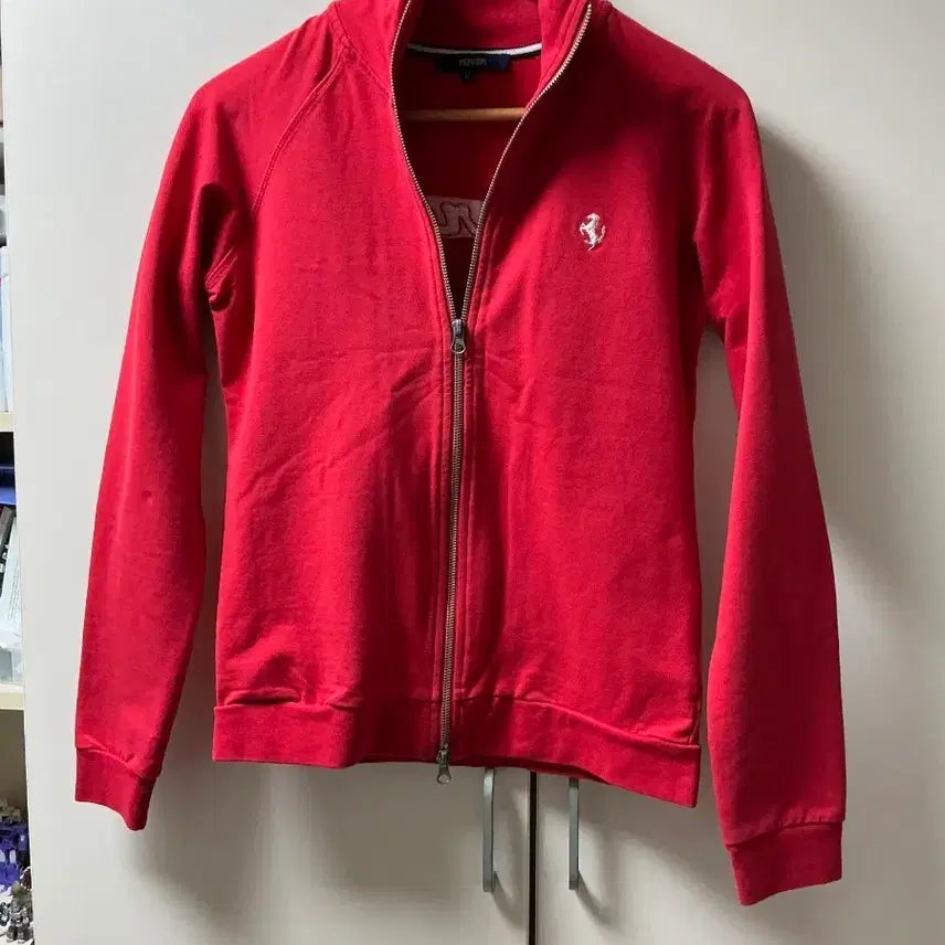 [BUNJANG] Ferrari Track Top Jersey Red / 페라리 트랙탑 져지 레드
