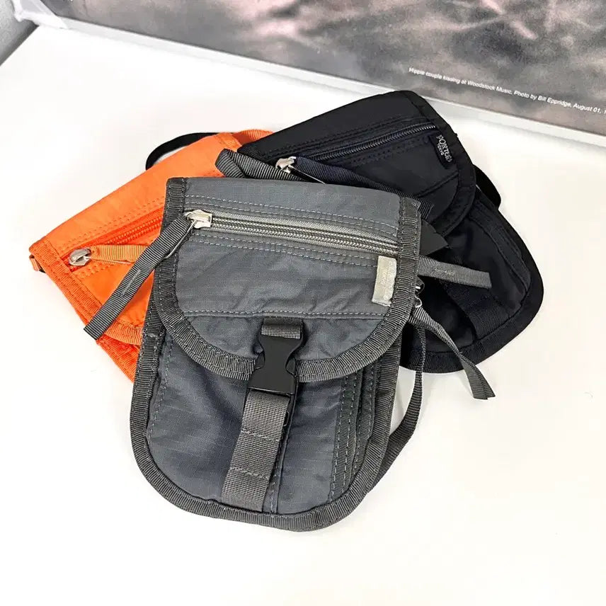 [BUNJANG] Porter Crossbody Wallet Bag (Gray) / PORTER-CROSSBODY WALLET BAG(Gray) 포터 미니백