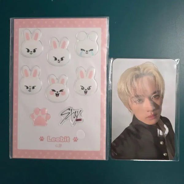 [BUNJANG] Stray Kids Lee Know Japan Kuji Photocard & Sticker Bundle Set / 리노 일본 쿠지 포카 스티커 일괄