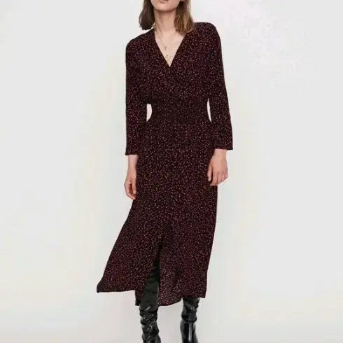 [BUNJANG] Maje Long Sleeve Dress / 마쥬 원피스 롱 슬리브 원피스 드레스 1