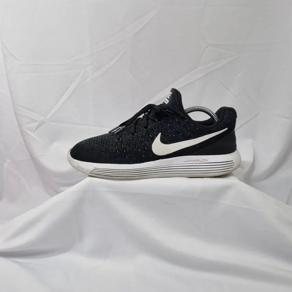 [BUNJANG] Nike LunaRacer Flyknit 2 Black Sneakers / 빈티지하서 275 나이키 루나에픽 로우 플라이니트 2 블랙 스니커즈
