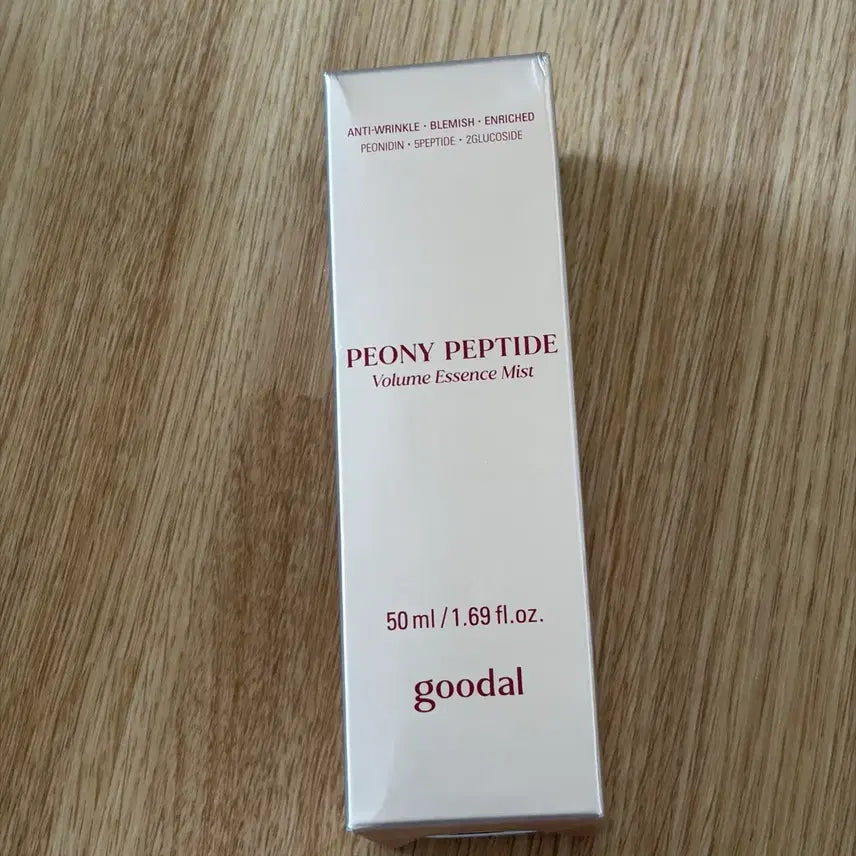 [BUNJANG] Goodal Peony Peptide Wrinkle Care Essence Mist 50ml / 구달 피오니 펩타이드 주름 흔적 에센스 미스트 50ml