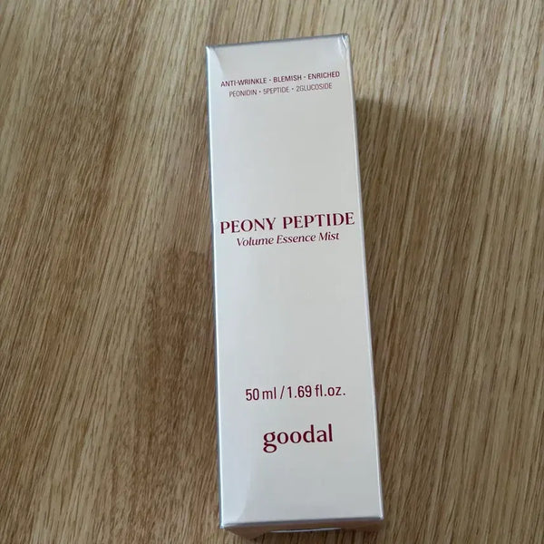 [BUNJANG] Goodal Peony Peptide Wrinkle Care Essence Mist 50ml / 구달 피오니 펩타이드 주름 흔적 에센스 미스트 50ml