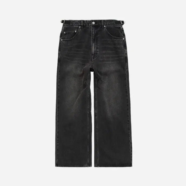 [BUNJANG] POLYTERU Gosima Denim Pants Washed Black 002 (XL) / 폴리테루 고시마 데님 팬츠 워시드 블랙 002 / 4(XL)