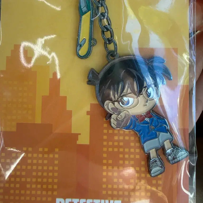 [BUNJANG] Detective Conan CGV Metal Keychain (Sealed) / cgv 코난 메탈 키링 미개봉 새상품