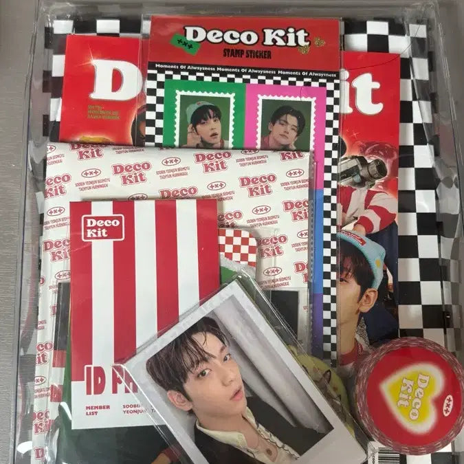 [BUNJANG] TXT Dreamus Kit Photocard Sticker Bundle Set / 투모로우바이투게더 디코 키트