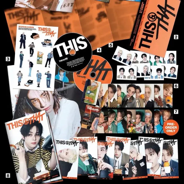 [BUNJANG] Stray Kids Seungmin Unsealed Album (And Version / B Version) / 개봉) 스키즈 앤버전 &버전 승민 ver